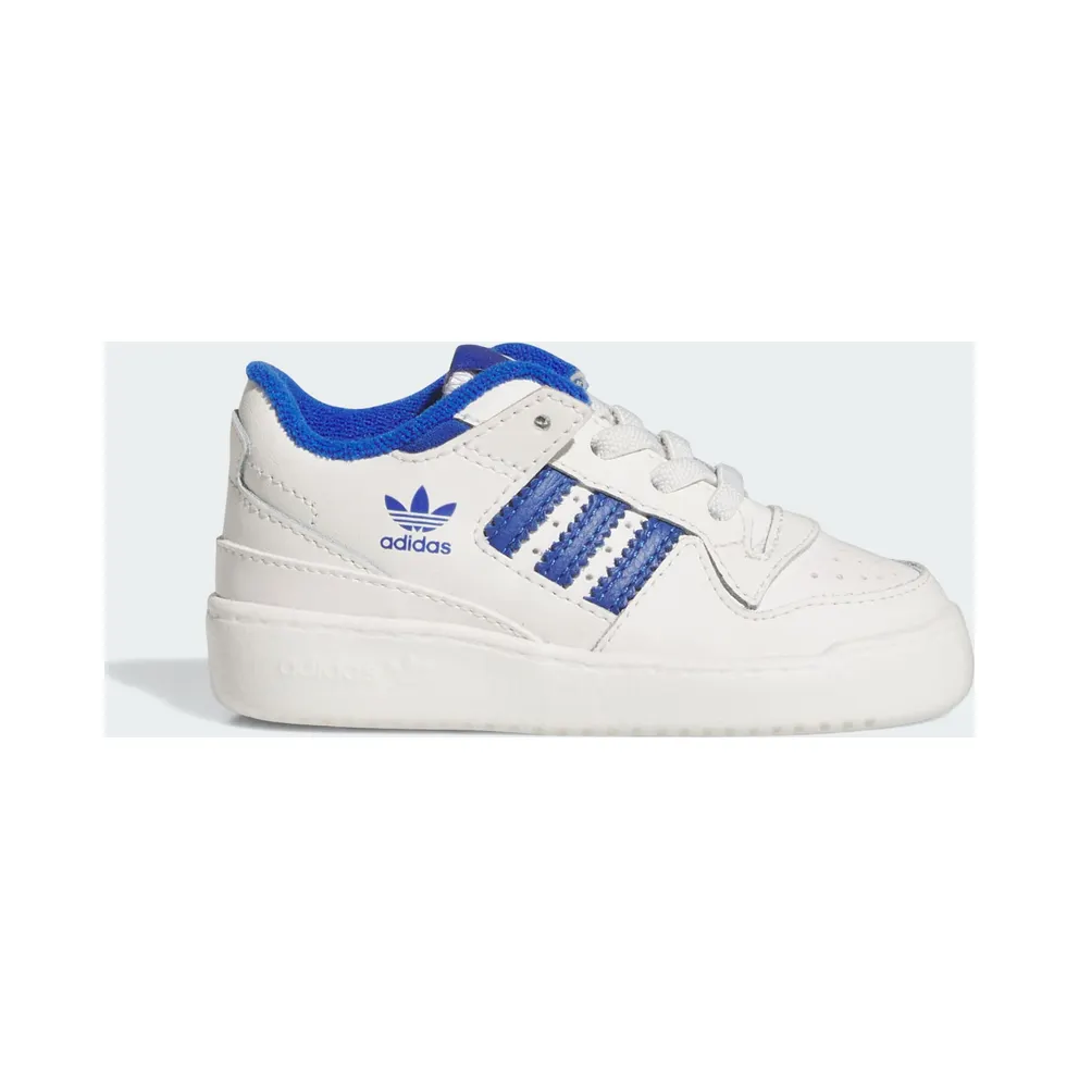 Adidas Forum Low CL Elastic Laces Kids Core White / Royal Blue / Core White (IH7924)