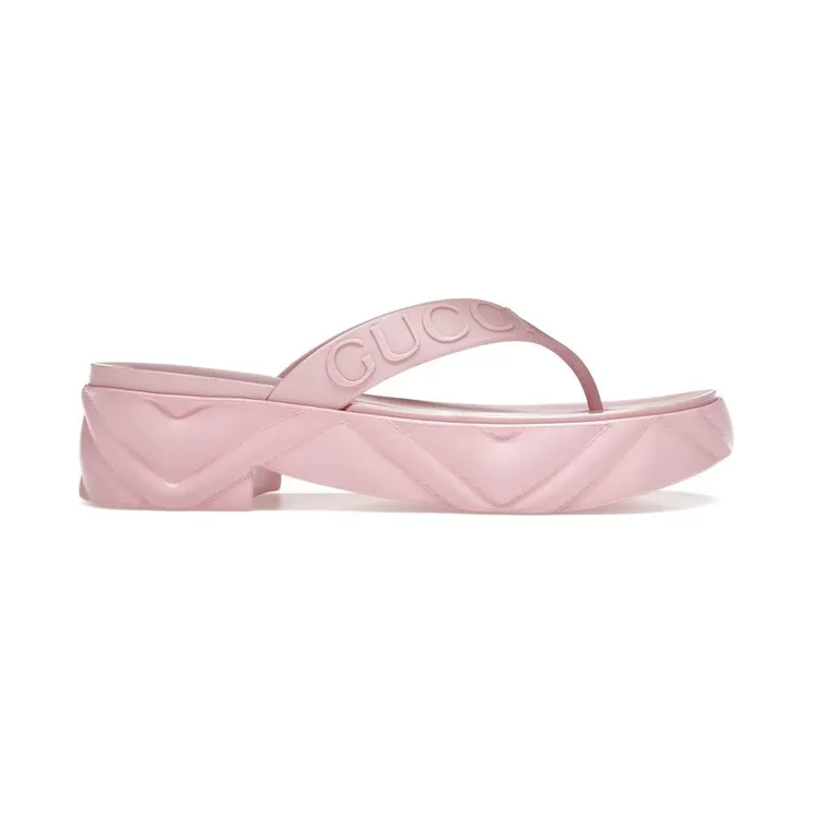 Gucci Thong Platform Sandal Pink (746334 JFM00 5815)