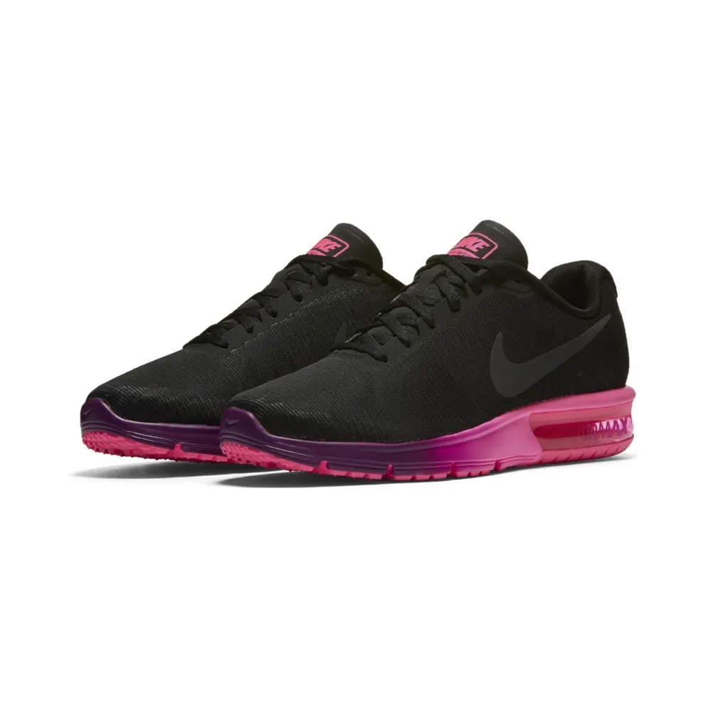 Nike Air Max Sequent Black Pink Blast (W) Black/Pink Blast (719916-015)