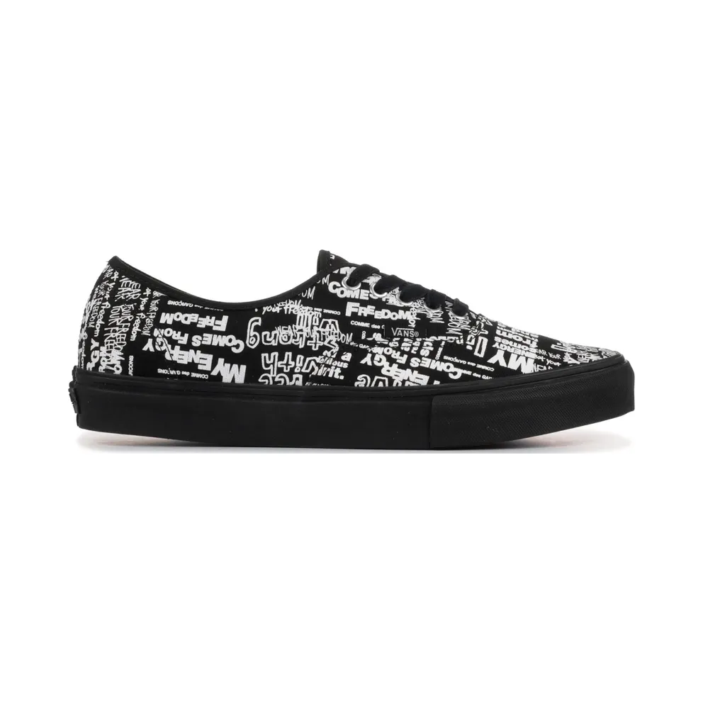 Vans Authentic Comme des Garcons Black Message Black/Message (VN0A33TASO7)