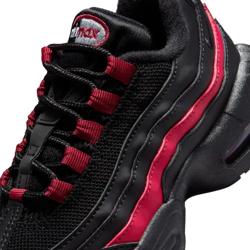 Nike Air Max 95 Black / Team Crimson / Wolf Grey (HQ6364-015)