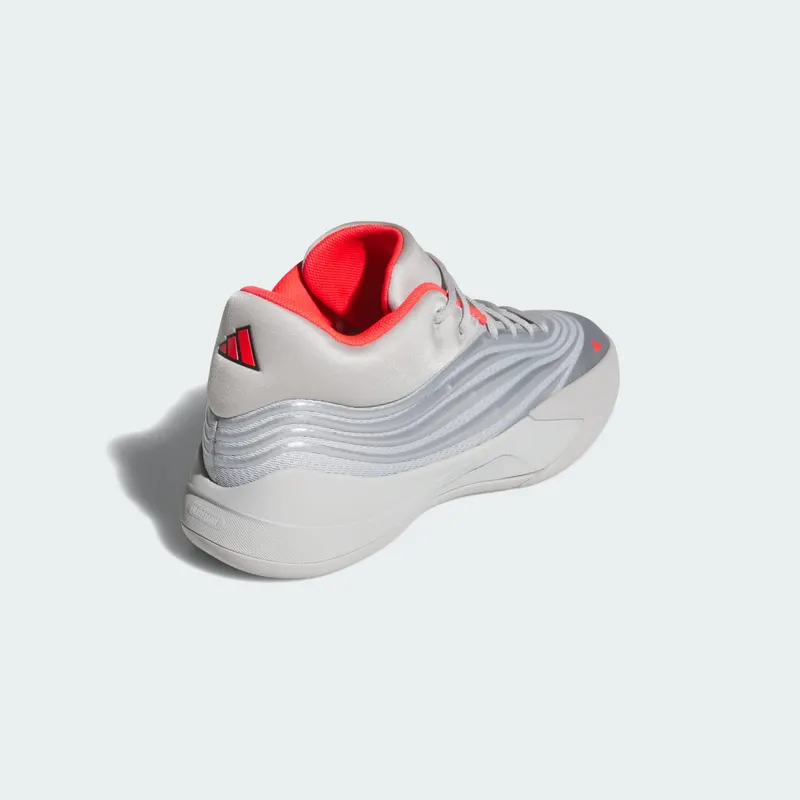Adidas Dame X Silver Metallic / Grey Two / Lucid Red (KJ4398)