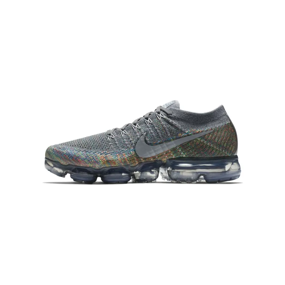 Nike Air VaporMax Grey Multi-Color Dark Grey/Reflect Silver-Racer Blue (849558-019)