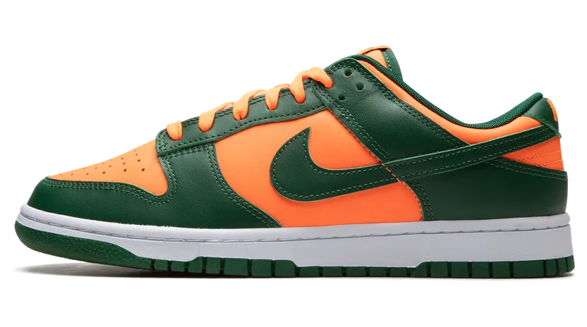 Nike Dunk Low “Miami Hurricanes” (DD1391-300)