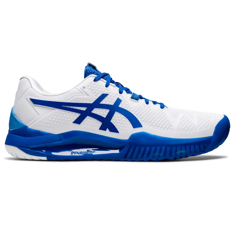 Asics GEL-RESOLUTION 8 White/Tuna Blue (1041A345.960)