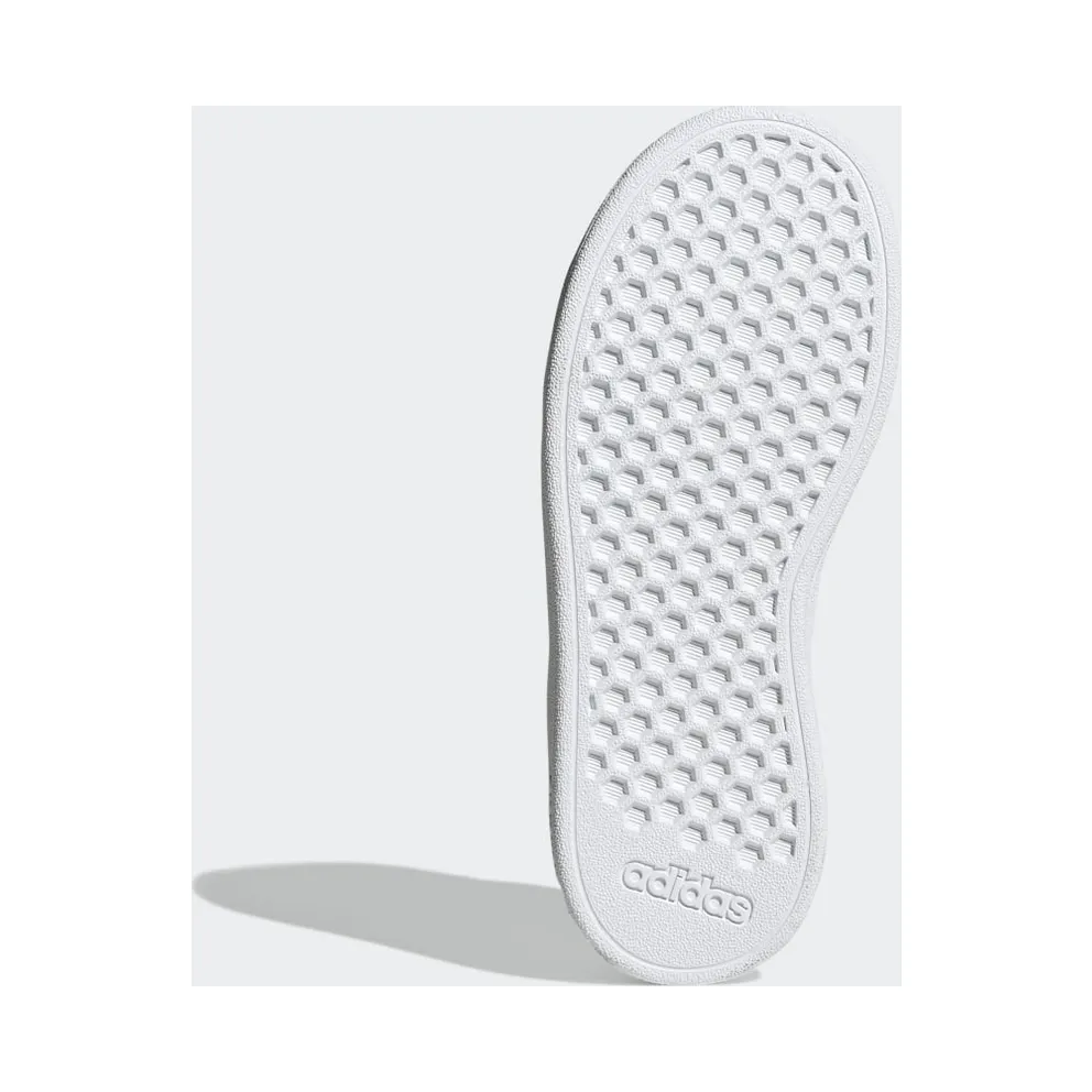 Adidas Grand Court Lifestyle Court Elastic Lace and Top Strap Cloud White / Iridescent / Cloud White (GY2327)