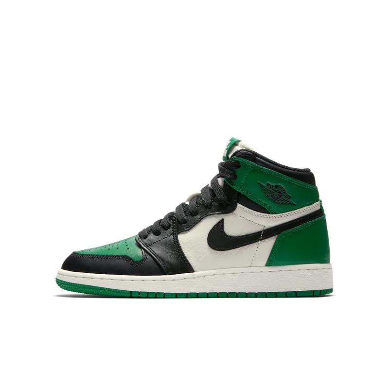 Jordan 1 Retro High Pine Green (GS) Pine Green/Sail-Black (575441-302)