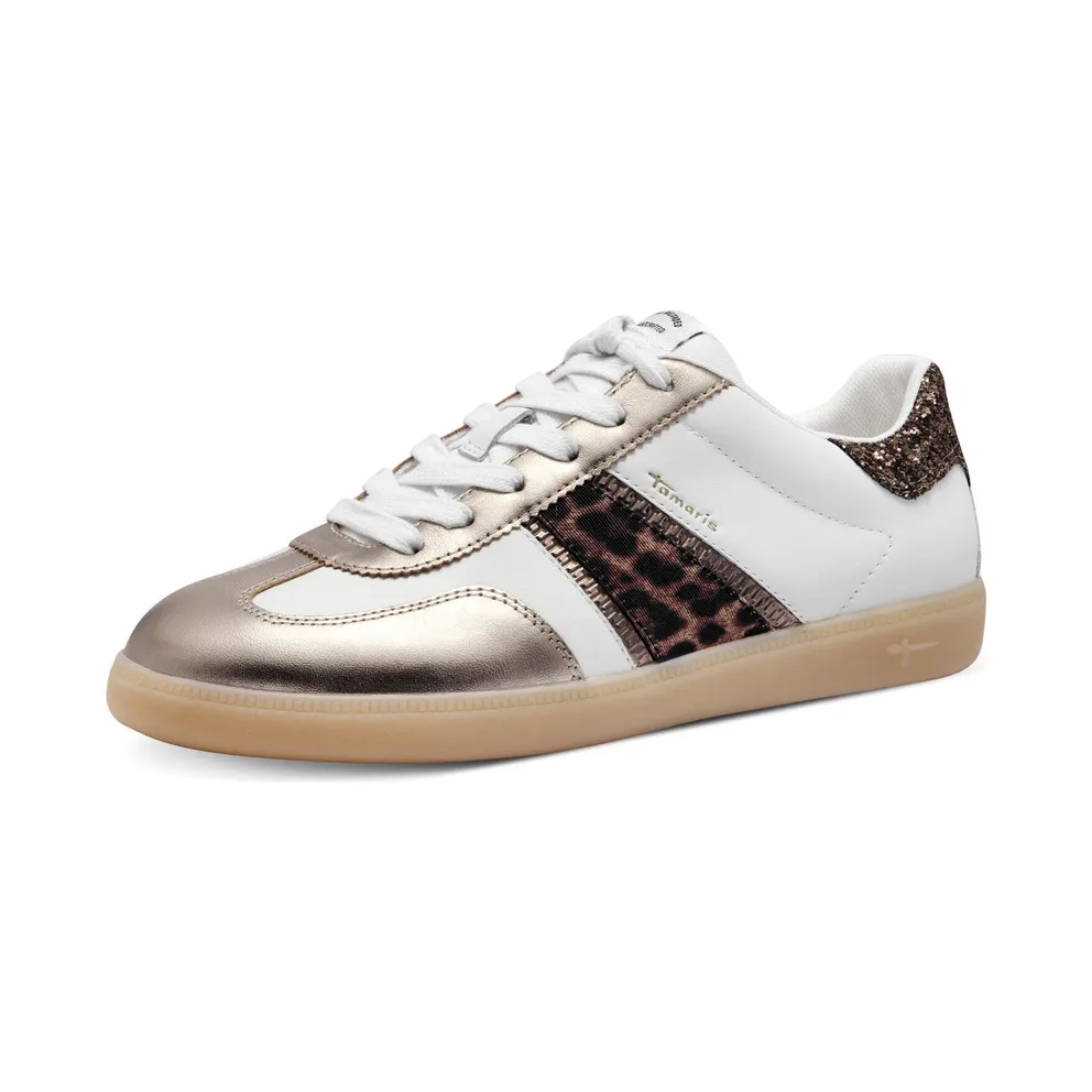 tamaris sneaker Lichtbeige / Chocoladebruin (1-23624-43)