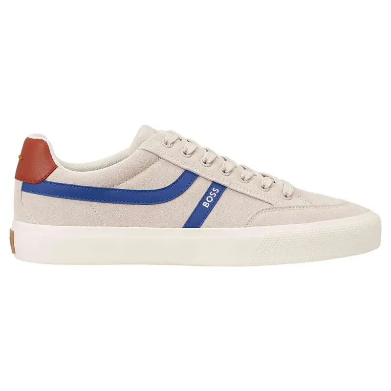 Hugo Boss sneaker Beige / Royal blue/koningsblauw / Red (50568469-274)