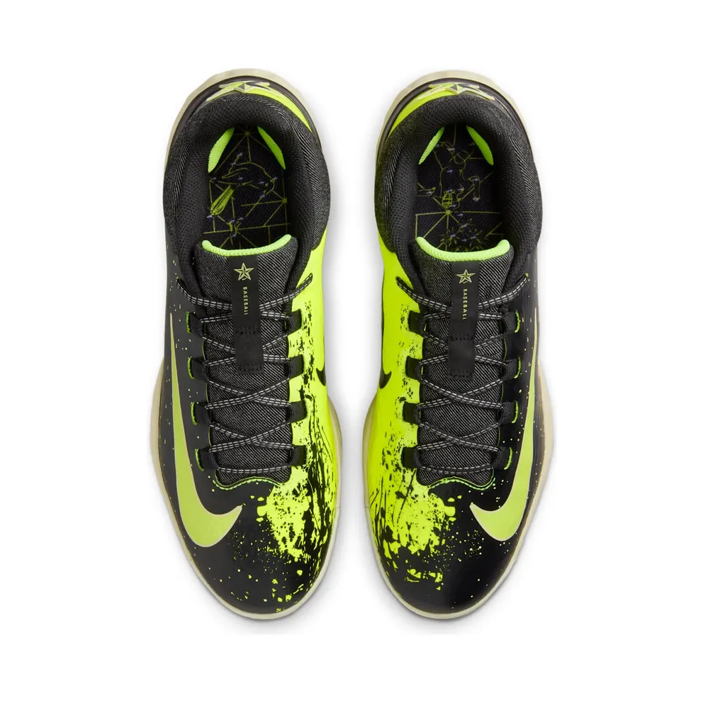 Nike Alpha Huarache Elite 4 Low MCS Black Life Lime Volt (FV6096-001)