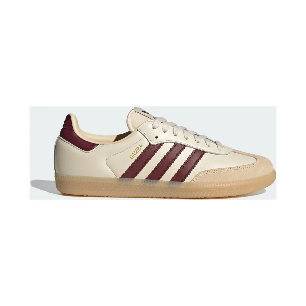Adidas Samba OG Wonder White / Shadow Red / Gum (JS3830)