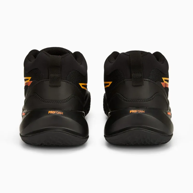 Puma Playmaker Pro Laser Basketball Shoes Orange/Black (378323-01)