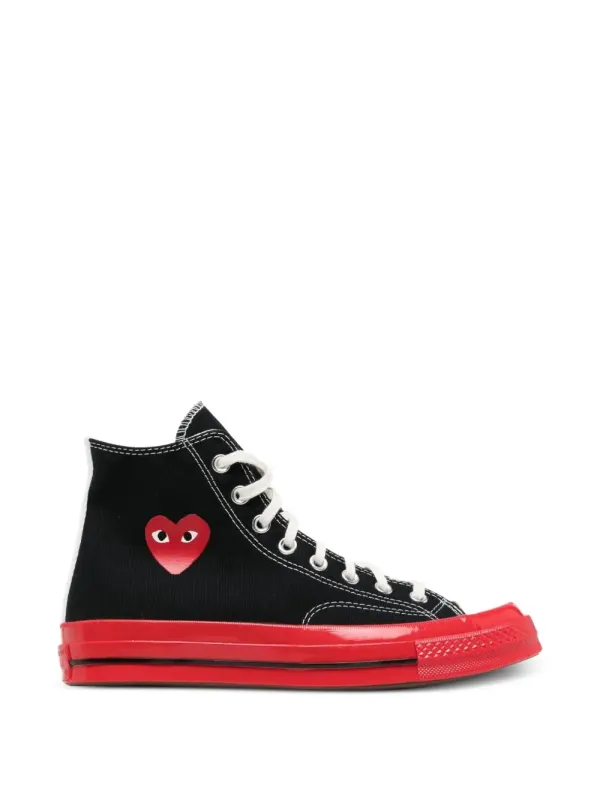 Comme Des Garçons Play x Converse Chuck 70 Hi – Black (AZK1241)