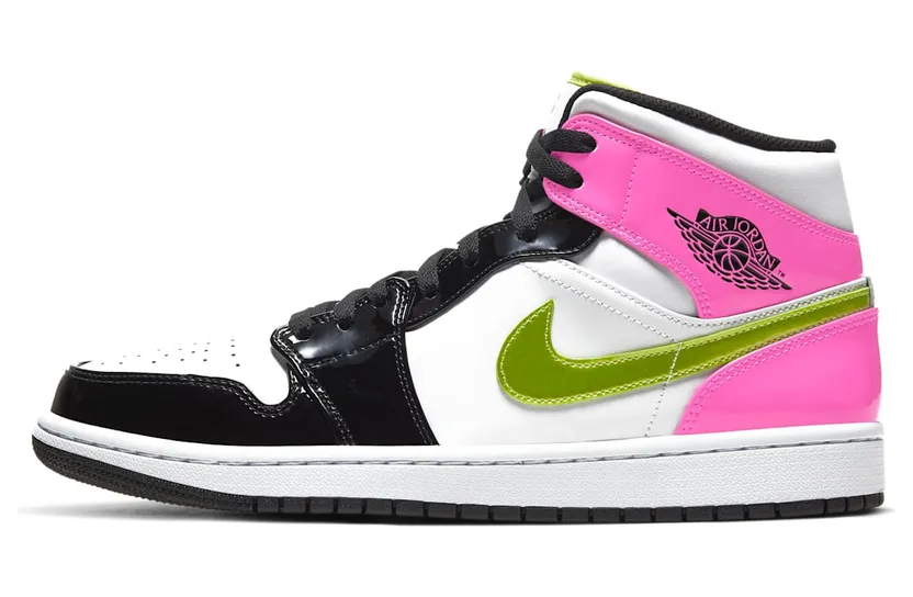 Air Jordan 1 Mid SE’Cyber Active Fuchsia’ White/Cyber/Active Fuchsia (CZ9834-100)