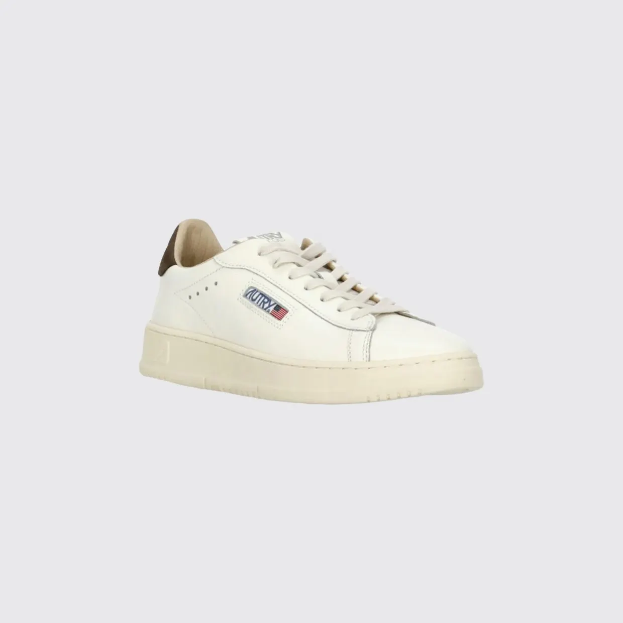 Autry Dallas Low Leather Sneakers White (ADLMMR22) (2)