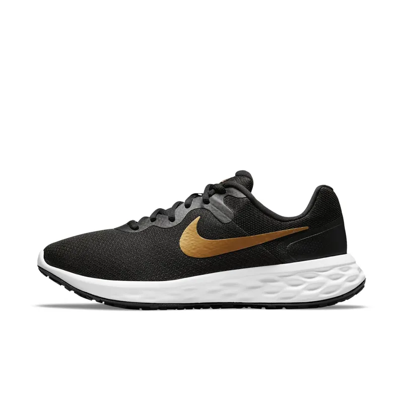 Nike Revolution 6 Next Nature Road Running Black 50% Sustainable Materials (DC3728-002)