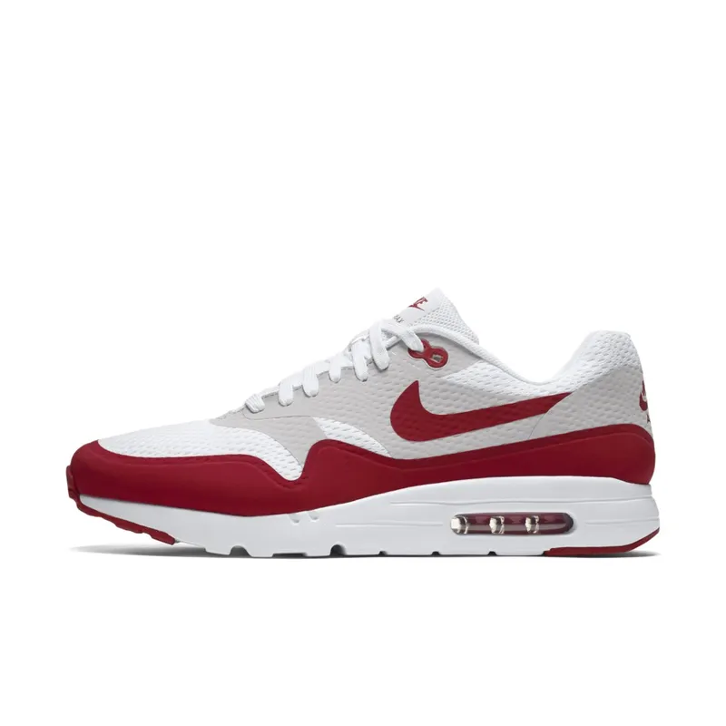 Nike  Air Max 1 Varsity Red Ultra Essential (2015) White/Varsity Red/Neutral Grey (819476-106)