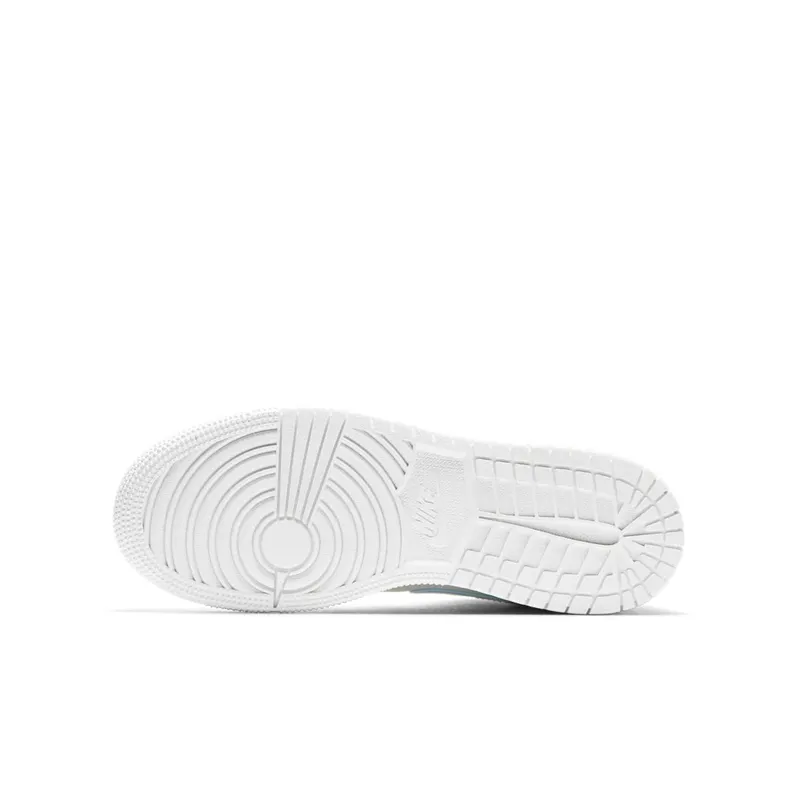 Jordan 1 Mid Multi-Color Swoosh Phantom (GS) Phantom/Igloo-Purple Rise-Blue Tint (555112-035)