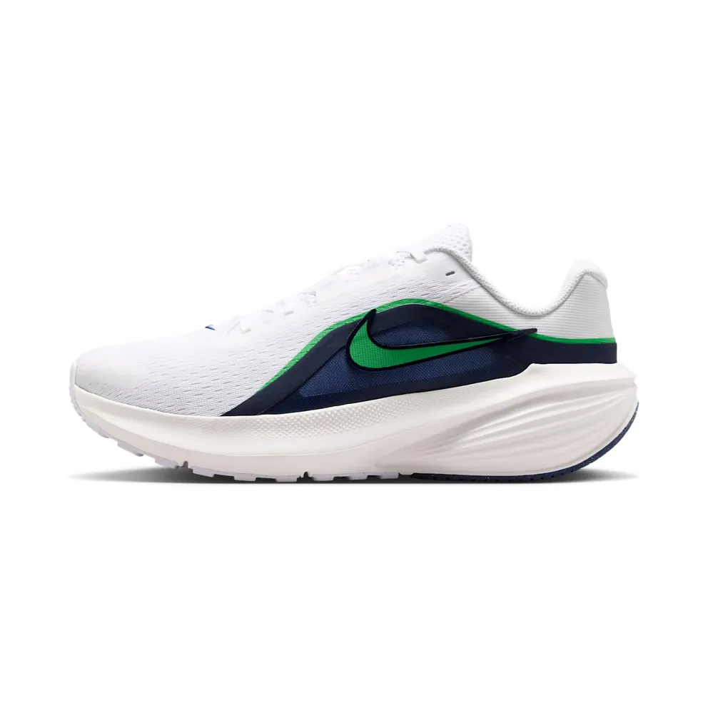 Nike Downshifter White/Midnight Navy/Summit White/Green Spark (IB1895-108)