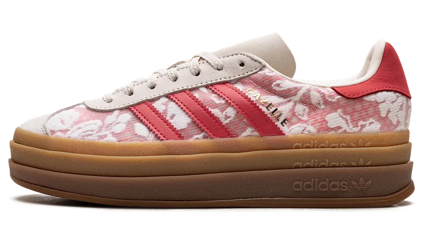 Adidas Gazelle Bold x Liberty London Cloud White / Cream White / Better Scarlet (JR8885)