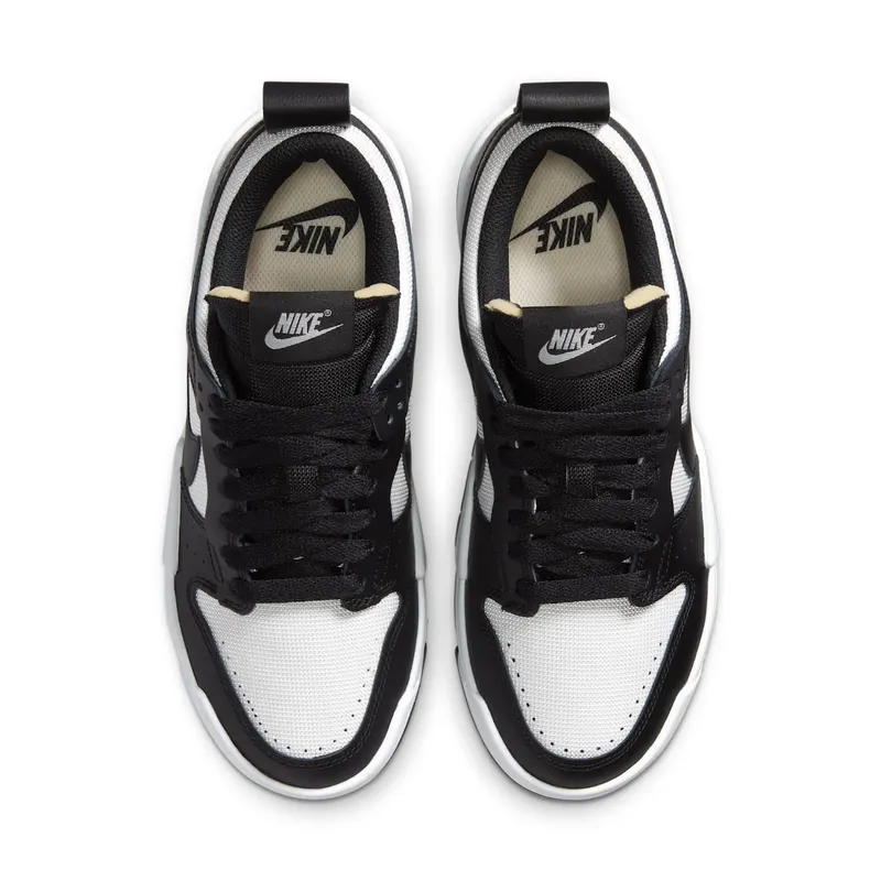 Nike Dunk Low Disrupt Black White (W) Summit White/Black-Summit White (CK6654-102)