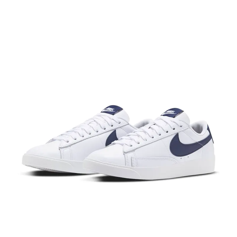 Nike Blazer Low LE White Navy (AV9370-119)