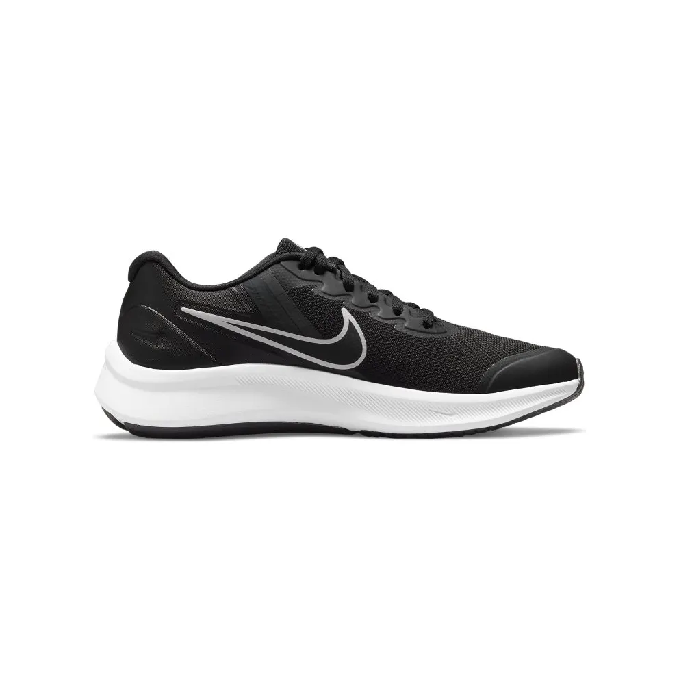 Nike Star Runner 3 Older Kids’ Road Running Black 50% Sustainable Materials (DA2776-003)