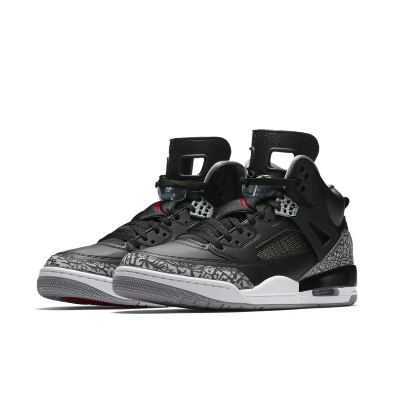 Jordan Spizike Black Cement Black/Varsity Red-Cement Grey-White-Dark Grey (315371-034)