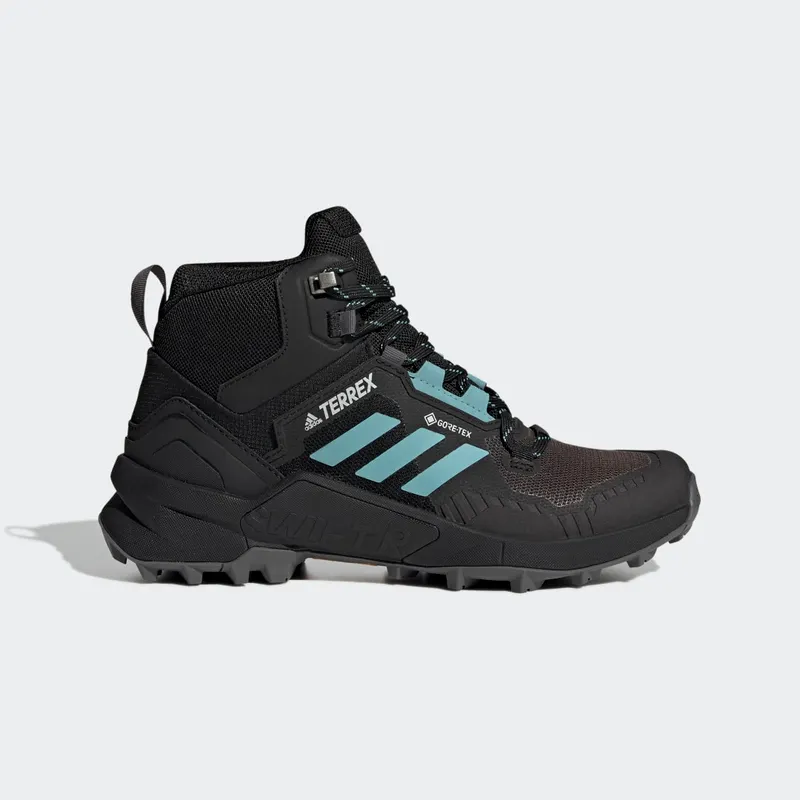 adidas Terrex Swift R3 Mid GORE-TEX Hiking Core Black / Mint Ton / Grey Five (GZ3043)