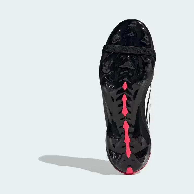 adidas Predator League Fold-over Tongue Firm Ground Football Boots Kids “Core Black / Cloud White / Lucid Red” (JR5888)