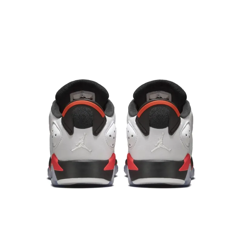 Jordan 6 Retro Low White Infrared 23 Black (GS) White/Infrared 23-Black (768881-123)