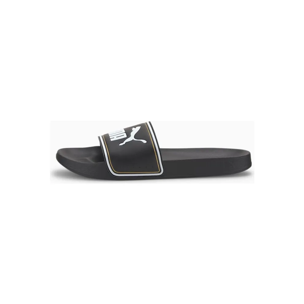 Puma Leadcat FTR Slide Black Team Gold White (372276-01)