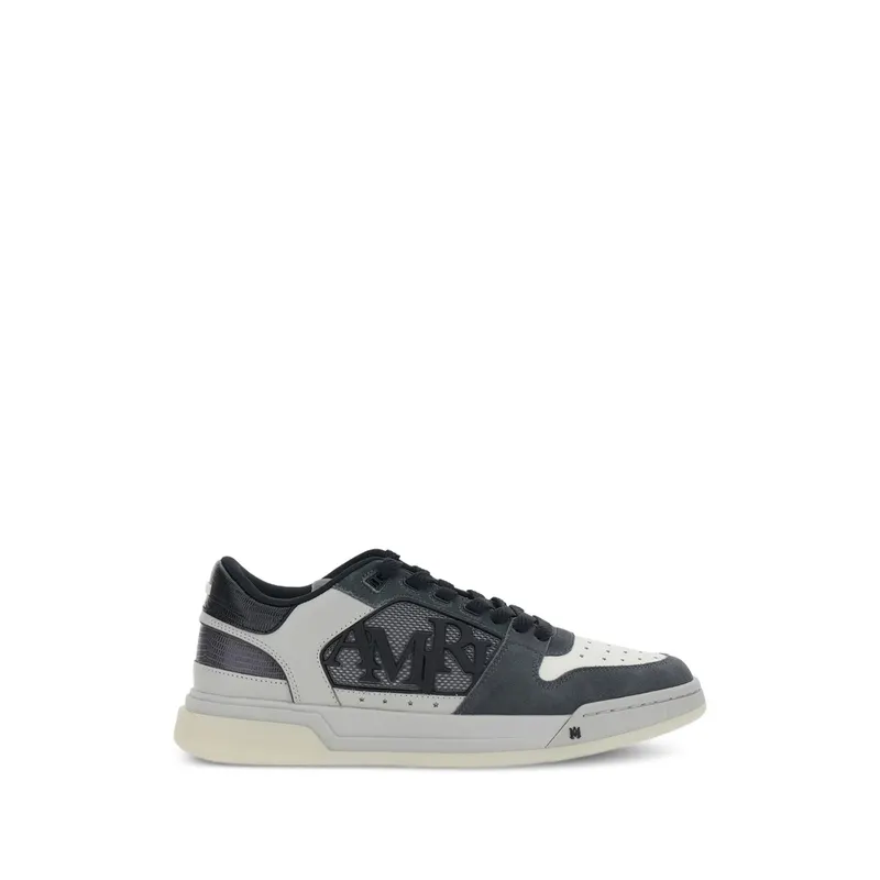 Amiri Panelled Logo-patch “Grey/White” (AM426SN016 003G)