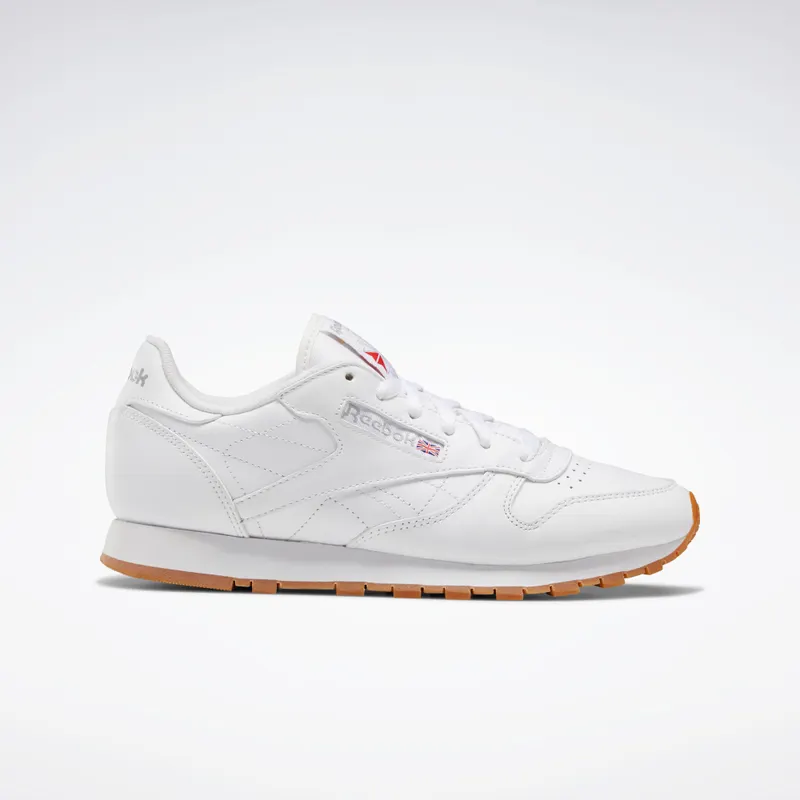 Reebok Classic Leather Shoes White / White / White