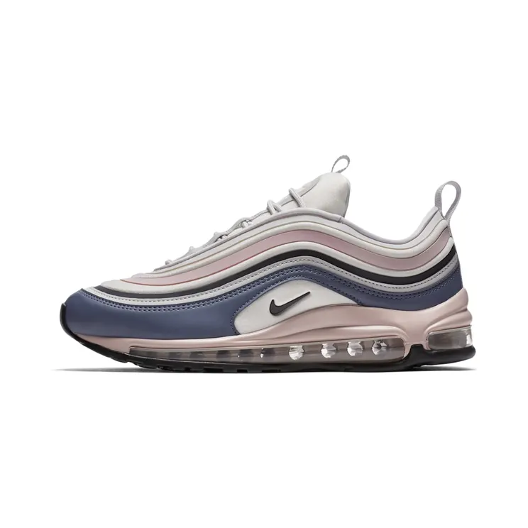 Nike Air Max 97 Ultra 17 Vast Grey Obsidian (W) “Vast Grey / Particle Rose / Diffused Blue / Obsidian” (917704-006)
