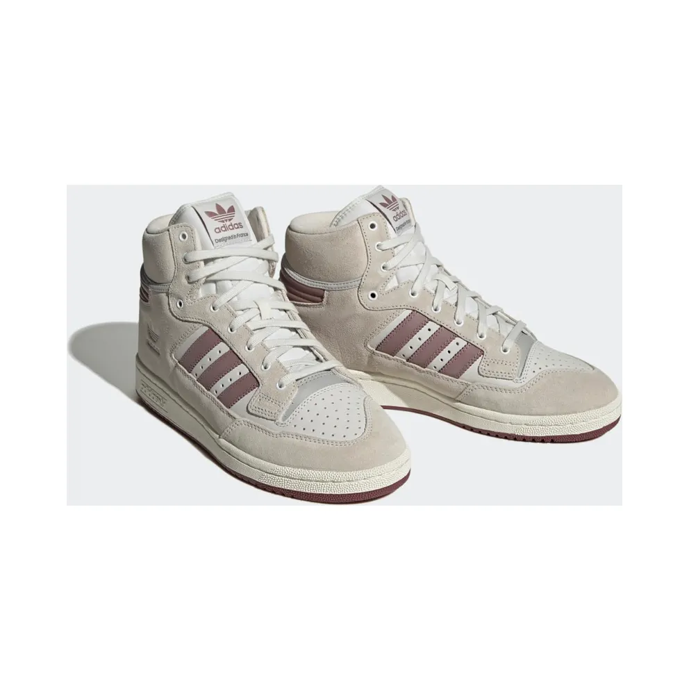 Adidas Centennial 85 High Crystal White / Purple / Burgundy (GY2536)