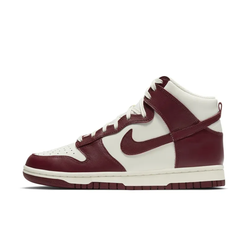 Nike Dunk High Sail Team Red (W) Sail/Team Red-Pale Ivory (DD1869-101)