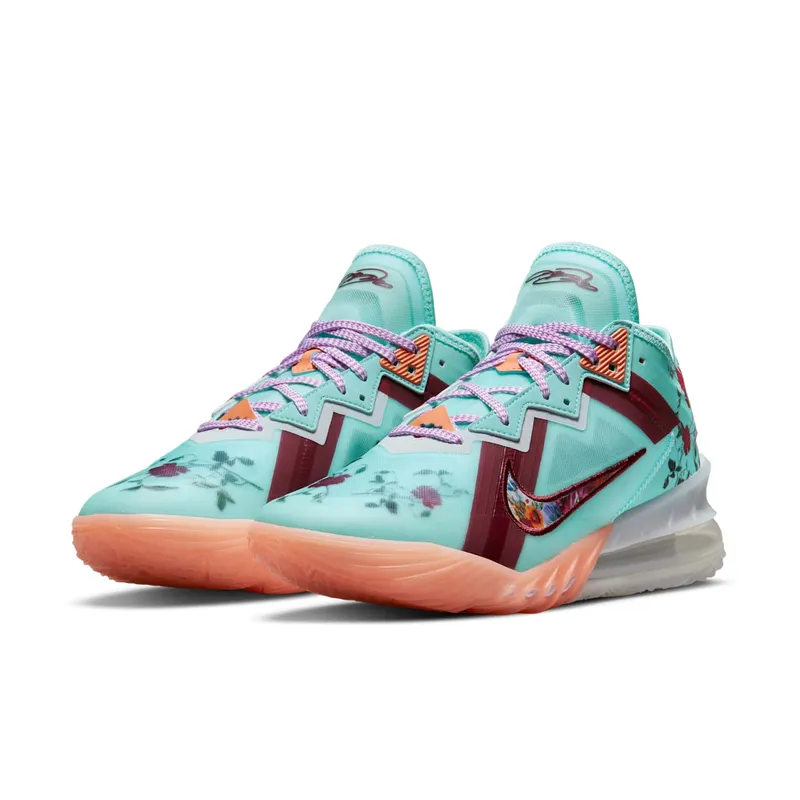 Nike LeBron 18 Low Floral (CV7562-400)