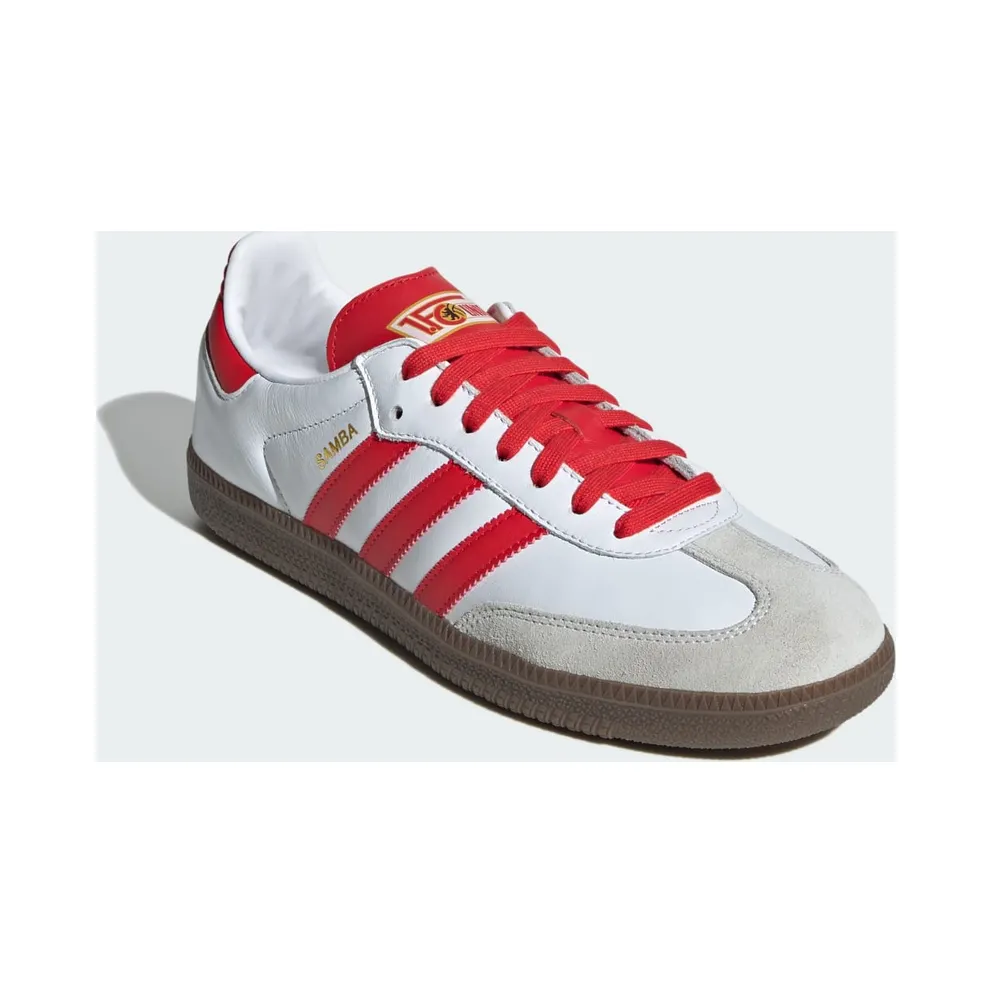 adidas Samba 1. Fc Union Berlin “Cloud White / Vivid Red / Gum” (JQ4051)