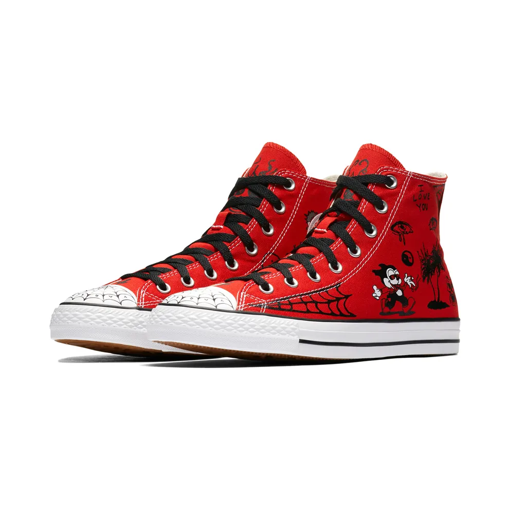 Converse Chuck Taylor All-Star Pro Sean Pablo Red Enamel Red (163039C)