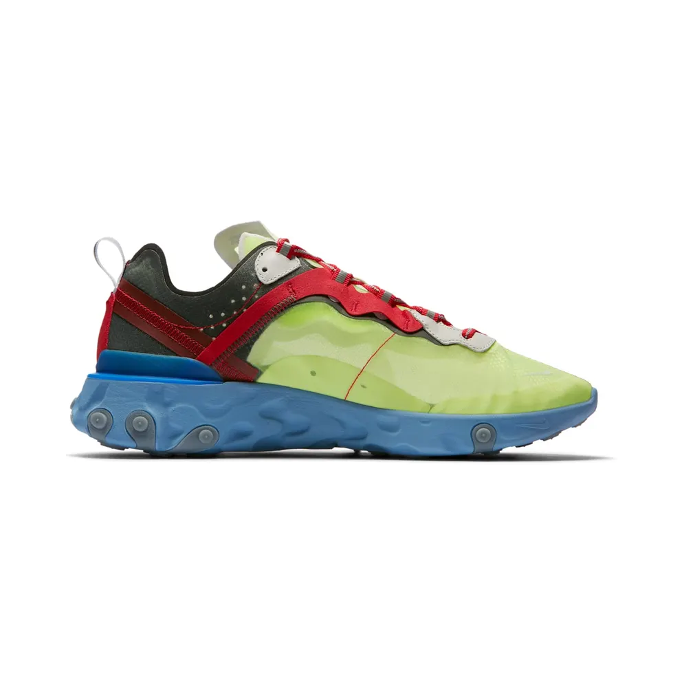 Nike x Undercover React Element 87 Volt Red (2018) (BQ2718-700)