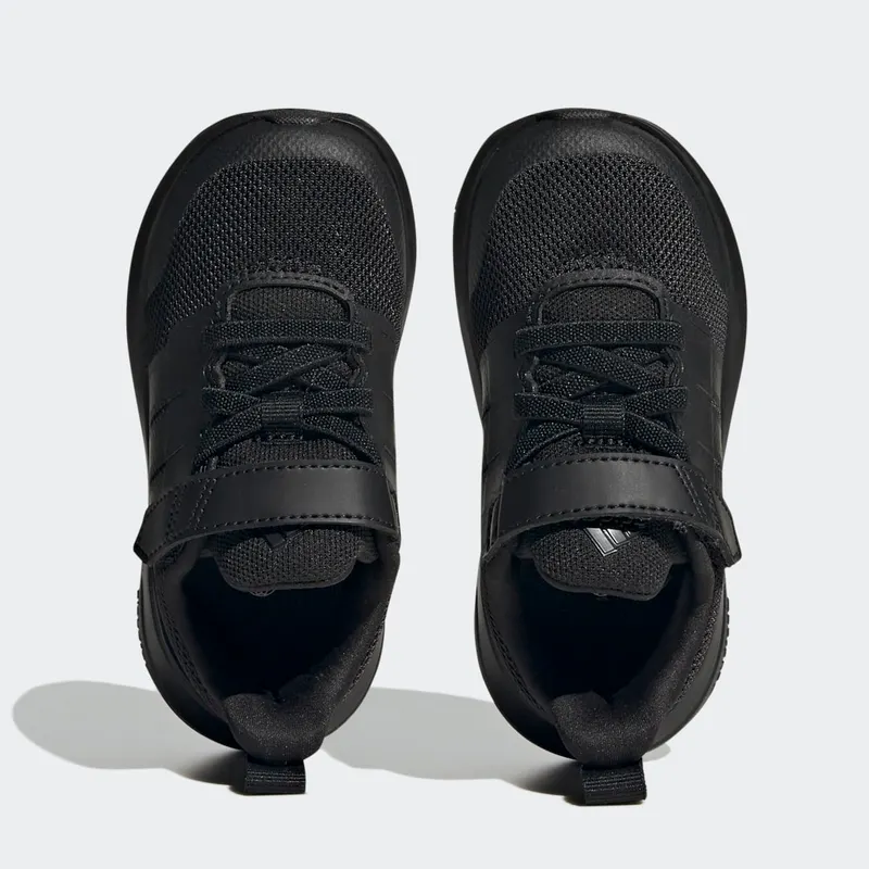 Adidas Fortarun 2.0 Cloudfoam Sport Running Elastic Lace Top Strap Core Black / Core Black / Carbon (HP2502)