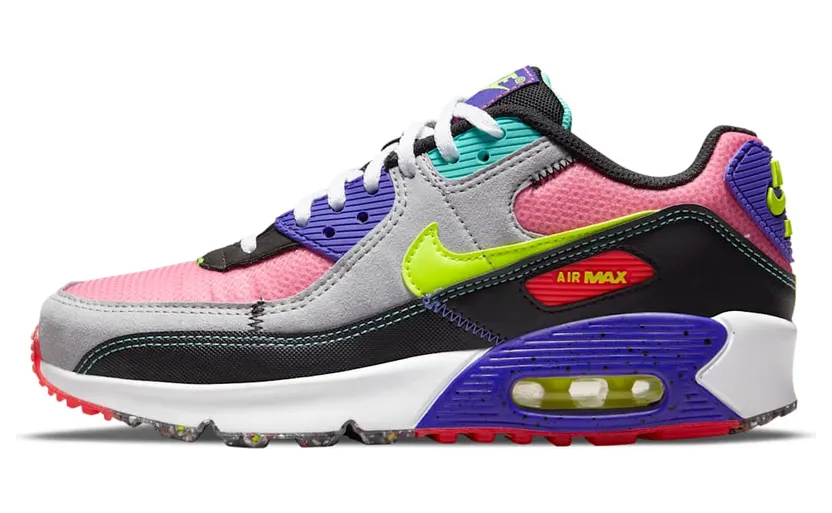 Nike Air Max 90 Exeter Edition Neon (GS) (DJ5973-600)