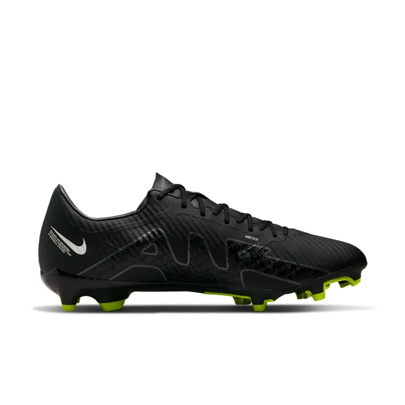 Nike Mercurial Vapor 15 Academy “Black / Summit White / Volt / Dark Smoke Grey” (DJ5631-001)