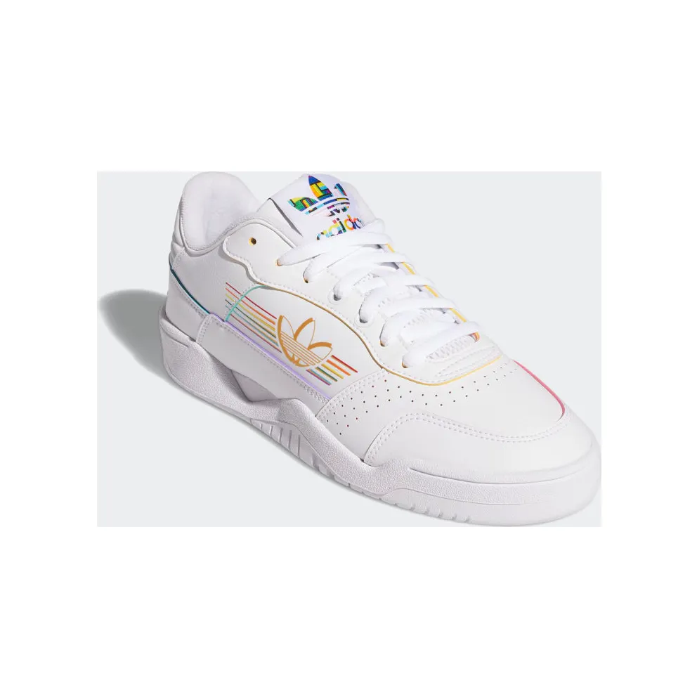 adidas Carerra Low Pride 2020 (W) Footwear White/Footwear White/Bright Cyan (FY9019)