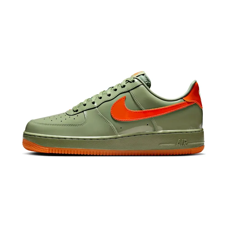 Nike Air Force 1 Low Wet Putty 2.0 “Oil Green / Platinum Tint / Safety Orange” (HJ9118-386)