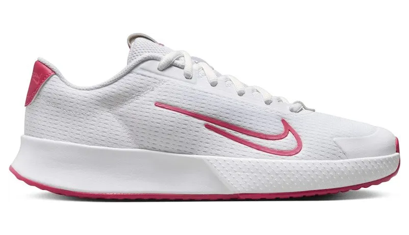 Nike Court Vapor Lite 2 HC White Hot Punch Crimson Tint Aster Pink (DV2019-108)