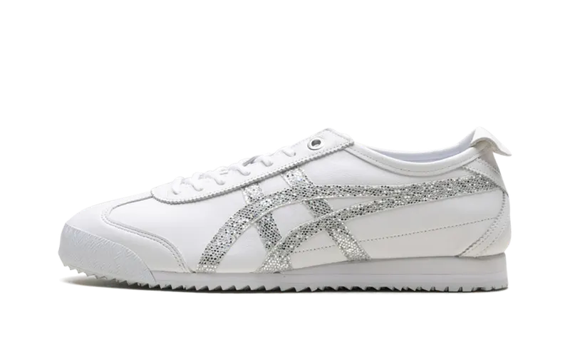Onitsuka Tiger Mexico 66 SD “White Pure Silver Glitter” (1183C345-100)