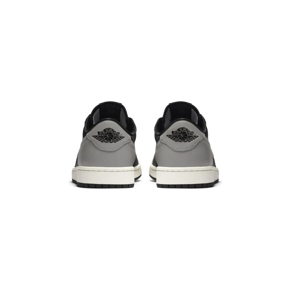 Jordan 1 Retro Low Black Grey (2015) Black/Medium Grey-Sail (705329-003)