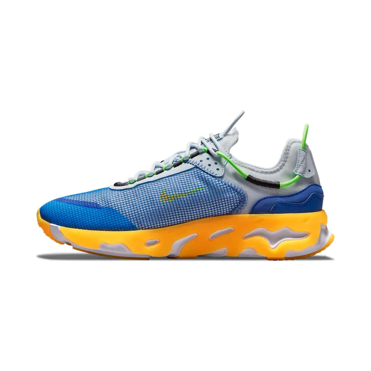 Nike React Live Premium “Football Grey / Hyper Royal / White / Laser Orange” (CZ9081-001)